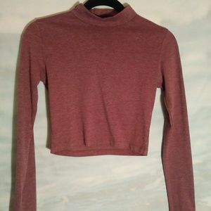 F21 Mock neck long sleeve